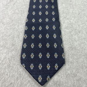 Chaps Ralph Lauren Tie Blue Medallion‎ AOP Geometric L: 57” W:3.75”